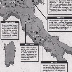 Inchieste in Italia nel 1992 