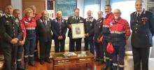 Il colonnello premiato dall'Associazione carabinieri in congedo