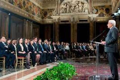 Giuramento dei nuovi magistrati al Quirinale (archivio)