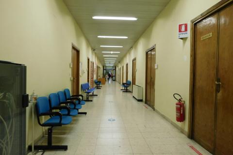 Un interno del tribunale